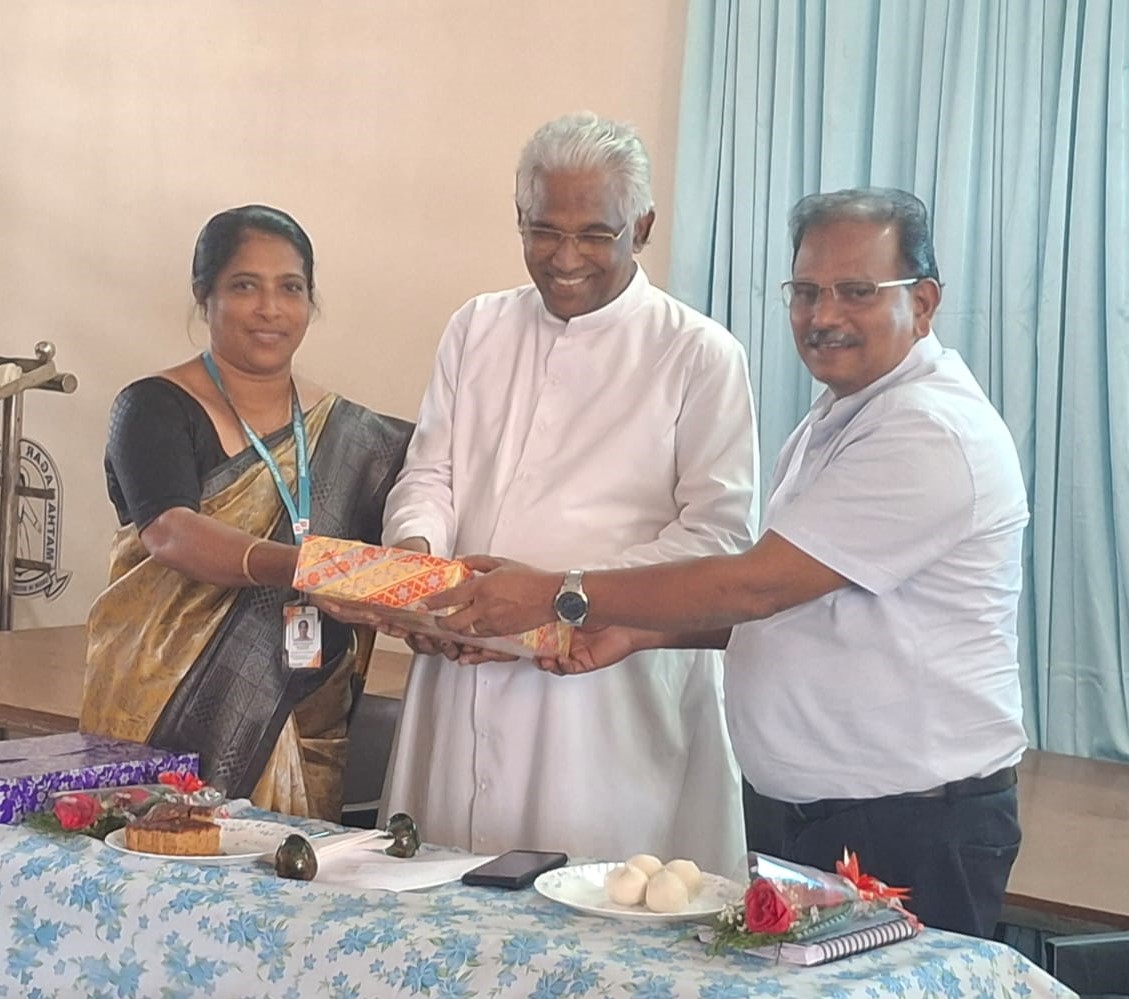 A bittersweet farewell to our dear Manager, Fr.Jose Edasserry. Your presence will be truly missed.