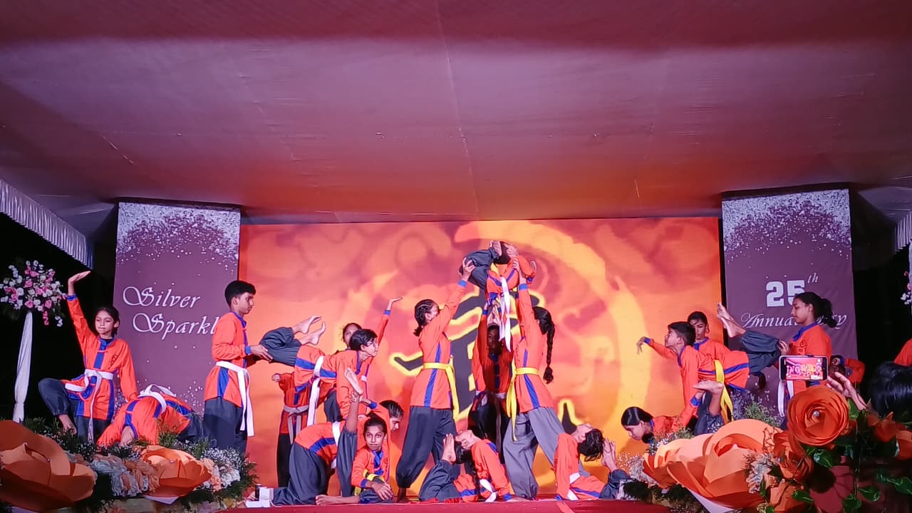 Annual Day - Silver  Sparkle