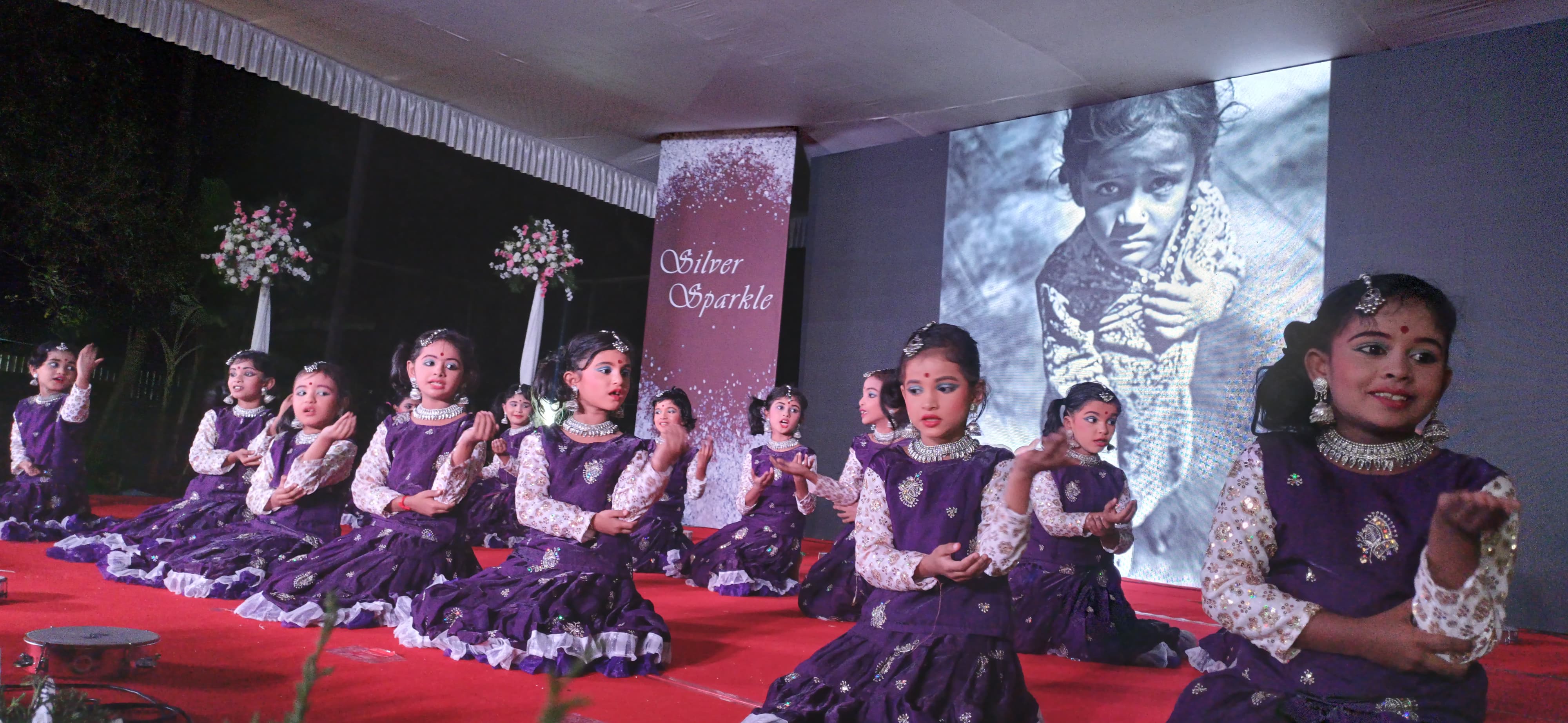 Annual Day - Silver  Sparkle